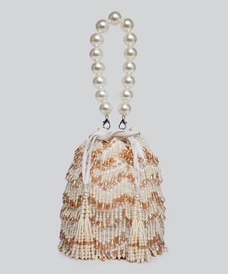 Gold Bucket Bag 1