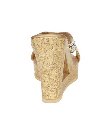 Gold Embroidered Sliders 2