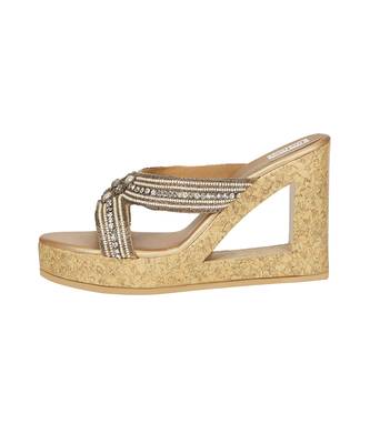 Gold Embroidered Sliders 3