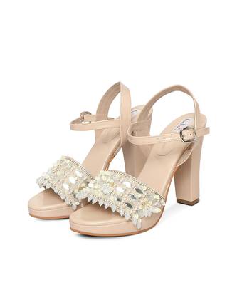 Nude Embellished Heels 1