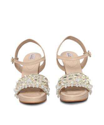 Nude Embellished Heels 4