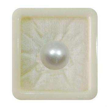 Natural Fresh Water Pearl at Wholesale Rate 7.25 Ratti 6.89 Carat Round Shape मोती Loose Gemstone Rashi Ratan 1 Pcs 1