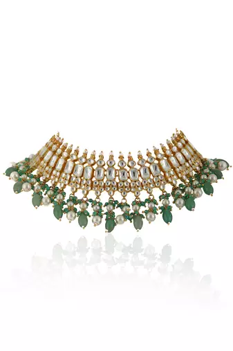 Light Green Necklace Set