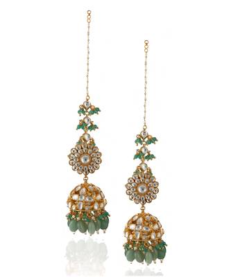Light Green Necklace Set 5