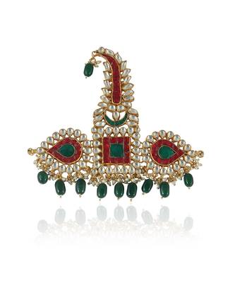 Red And Green Three Piece Kilangi 2