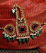 Red And Green Three Piece Kilangi