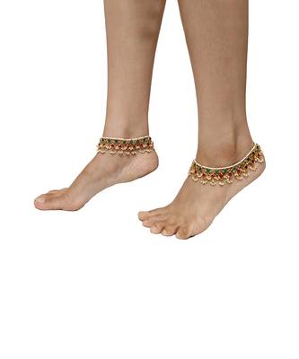 Pink & Green Payal 1