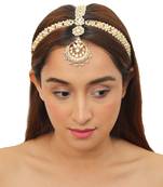 White Jadtar Stone With Laariya Mathapatti