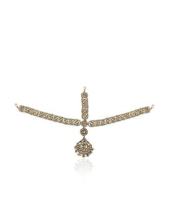 White Jadtar Stone With Laariya Mathapatti 2