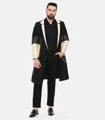 Color Block Trench Coat