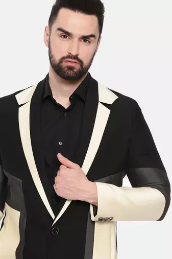 Color Block Trench Coat