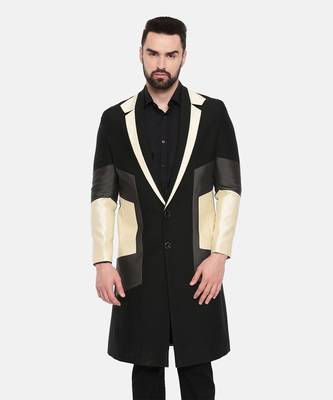 Color Block Trench Coat 3