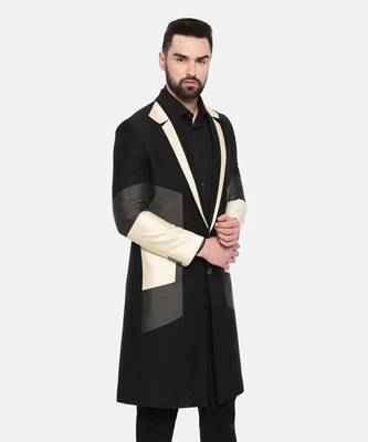 Color Block Trench Coat 6