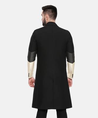 Color Block Trench Coat 7
