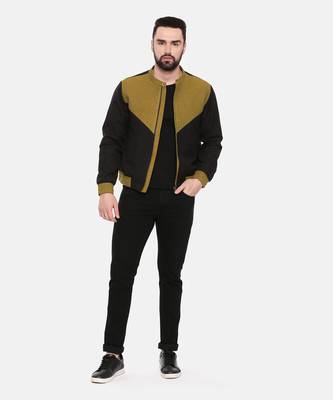 Black Rust Cotton Linen Jacket 1