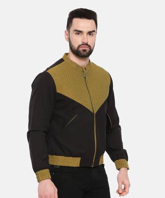 Black Rust Cotton Linen Jacket 5