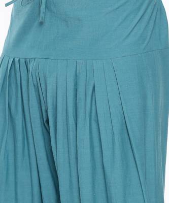 Blue Cotton Pathani Set 7