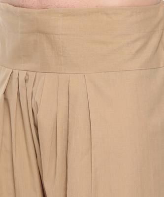 Khaki Cotton Pathani Set 7