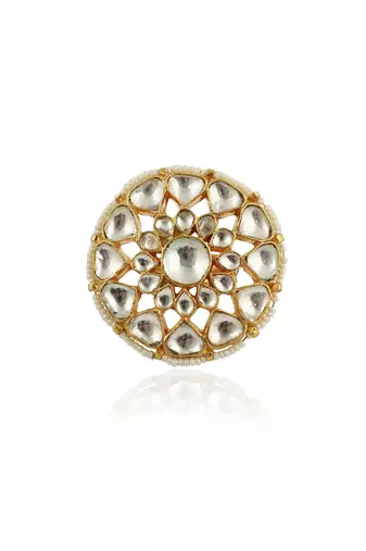 White Stone Small Rings