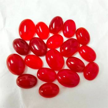 Natural Carnelian at Wholesale Rate 8.25 Ratti 7.5 Carat Oval Shape रात-रतुवा Loose Gemstone for Astrological 1 Pcs 3