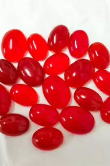 Natural Carnelian at Wholesale Rate 10.25 Ratti 9.25 Carat Oval Shape रात-रतुवा Loose Gemstone for Astrological 1 Pcs