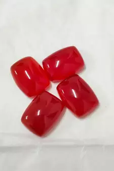 Natural Carnelian at Wholesale Rate 10.25 Ratti 9.25 Carat Cushion Shape रात-रतुवा Loose Gemstone Jewelry Making 1 Pc