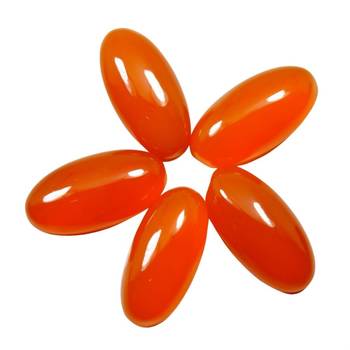 Natural Carnelian at Wholesale Rate 10.25 Ratti 9.25 Carat Oval Shape रात-रतुवा Loose Gemstone for Jewelry Making 1 Pcs 2