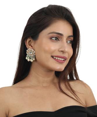 White Tops Moti Work With Pearls 1