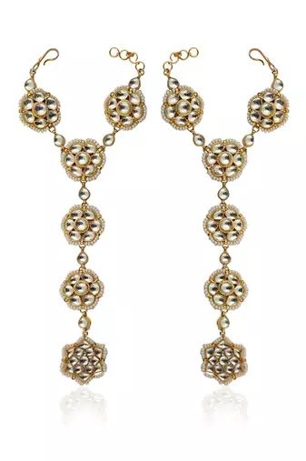 5 Small Flower With Ring Hathful(Pair)