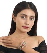 Rajwadi Kadaa With Traditional Mina Work And Floral Design (Single)