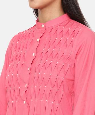 Pink Cotton Dress 2