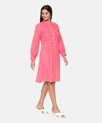Pink Cotton Dress 4