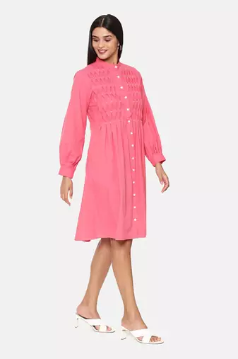 Pink Cotton Dress