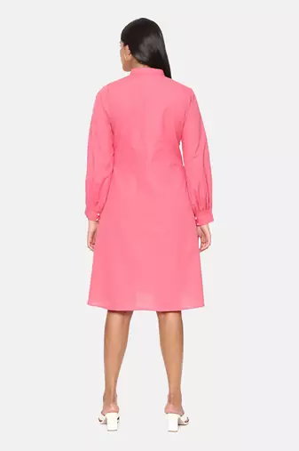 Pink Cotton Dress