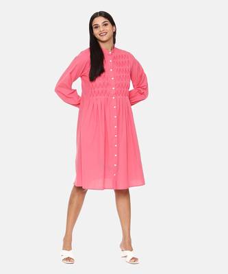Pink Cotton Dress 6