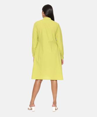 Green Cotton Dress 5