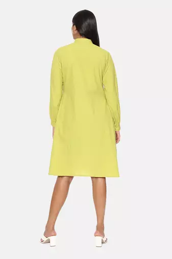 Green Cotton Dress