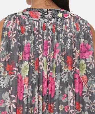 Printed Floral Jump Suit 2