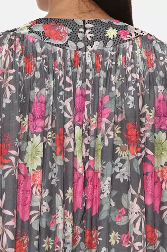 Printed Floral Jump Suit