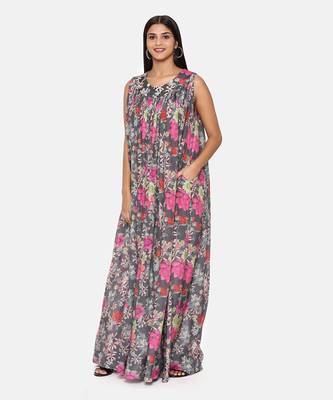 Printed Floral Jump Suit 4