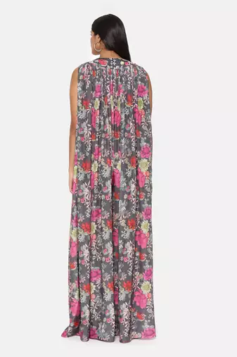 Printed Floral Jump Suit