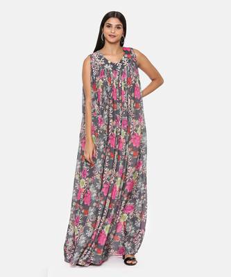 Printed Floral Jump Suit 7