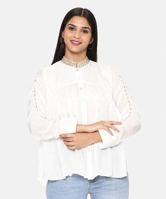 White Musling Classic Shirt 2