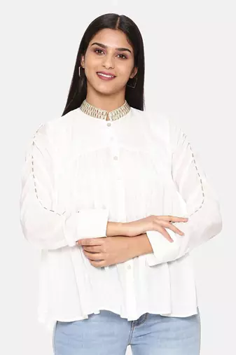 White Musling Classic Shirt