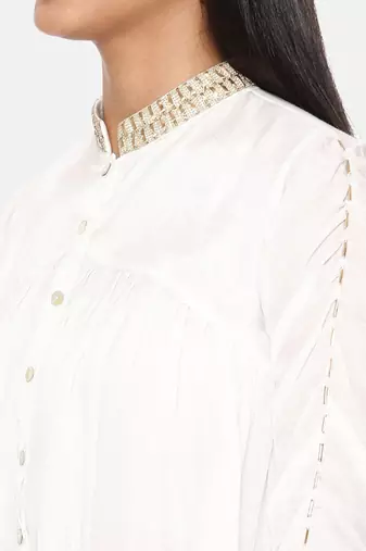 White Musling Classic Shirt