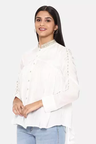 White Musling Classic Shirt