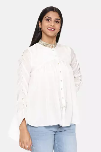 White Musling Classic Shirt