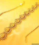 Gold look Temple Jewellery Zircon Waistbelt