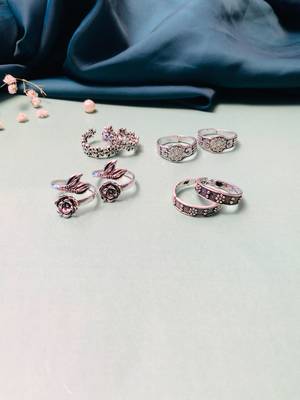 Silver toe-rings 1