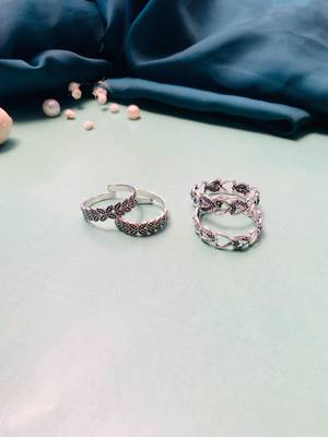 Silver toe-rings 1